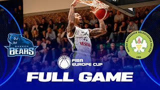 Bakken Bears v Manisa BBSK  Full Basketball Game  FIBA Europe Cup 202324 [upl. by Yssirc]