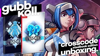 Unboxing CROSSCODE Steelbook Edition from the Strictly Limited Partner Store [upl. by Farr]