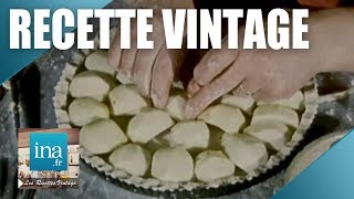 Recette  Le traditionnel flan aux pommes du Morvan  Archive INA [upl. by Orozco]