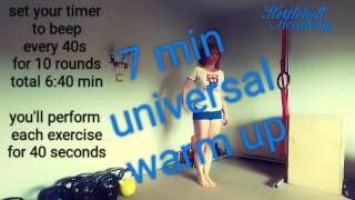 Universal Warm Up  7 min [upl. by Elenore48]