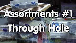 94 Assortments in my Lab Through Hole Components [upl. by Eugatnom416]