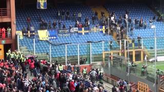 genoa vs hellas verona provocazione fine partite [upl. by Scherman]