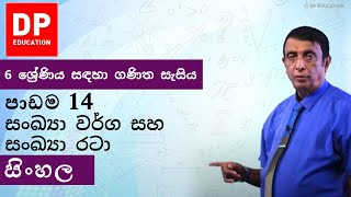 පාඩම 14 සංඛ්‍යා වර්ග සහ සංඛ්‍යා රටා  6 ශ්‍රේණිය සඳහා ගණිත සැසිය [upl. by Warfold]