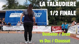 12 FINALE TOP 500 FÉMININ DE LA TALAUDIÈRE petanque [upl. by Wilmott]