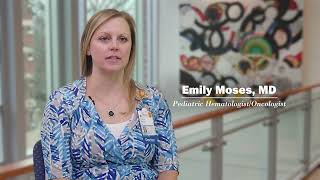 Meet Pediatric Hematologist Oncologist Emily Moses MD [upl. by Ettevroc]