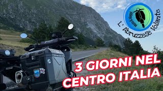 Moto e tenda  TRE GIORNI NEL CENTRO ITALIA day 1 [upl. by Lombardo]