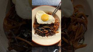 Chinese scallion oil noodles chinesefood koreanfood easyrecipe foodblogger [upl. by Krid348]