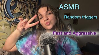 ASMR  Fast and Aggressive Peripherals Focus scratching etc￼ [upl. by Yelyr]