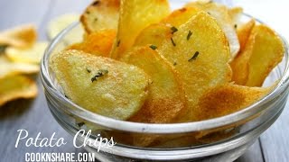 Homemade Potato Chips [upl. by Introk]