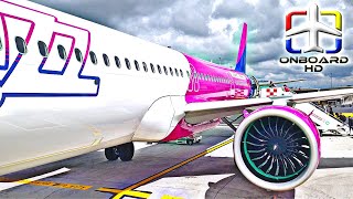 TRIP REPORT  WIZZAIR  A321 NEO  FIRST in YOUTUBE  Rome  Budapest [upl. by Ateekram596]