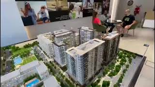 NSHAMA ELAYA TOWNSQUARE NEW LAUNCH  PROJECT MAQUETTE WALKTHROUGH [upl. by Darin]