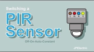 Installing a PIR sensor to an outside light [upl. by Gris642]