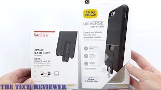 Double Your iPhone Storage with the SanDisk iXpand Drive for OtterBox uniVERSE [upl. by Hubbard]