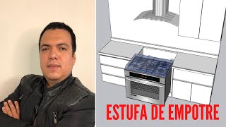 Cómo instalar estufa de empotrar en cocina [upl. by Oniram]