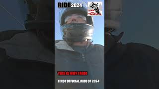 2024 first official ride hondamotorcycles adventuremotorcycling [upl. by Renaxela]