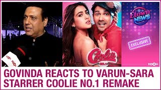 Govinda REACTS to Coolie No1 remake Varun Dhawan being his fan amp more  Exclusive [upl. by Anala806]