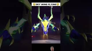 SKY WING FLYING🤣😂freefirecomedyfreefirefreefirevideosshorts [upl. by Nosilla]