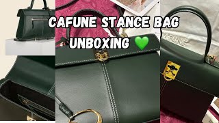 Cafune Stance Bag Unboxing amp First Impressions 💼👜 [upl. by Labaw]