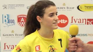 World Korfball Championships 2015  Berta Aloma Sese Interview [upl. by Udela]