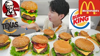 ĐẠI CHIẾN HAMBURGER VỚI CÁC THƯƠNG HIỆU NỔI TIẾNG [upl. by Esyla]