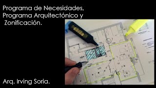 Como hacer un programa de necesidades un programa arquitectónico y una zonificación [upl. by Elexa]