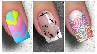 Nail Art Designs 2023  Easy Nail Art 20nails [upl. by Abibah]