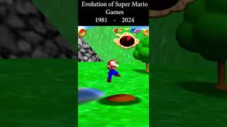 Evolution of Super Mario Games 19812024 supermario SuperMariogames evolutionofsupermario [upl. by Adyol738]