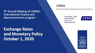 Conferences Exchange Rates and Monetary Policy October 12 2020 [upl. by Mercier]