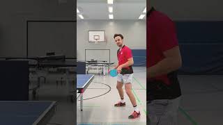 Die Grundstellung im Tischtennis erklärt tabletennis pingpong tischtennis anfänger [upl. by Yclehc]