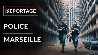 La Police dans lArène des Quartiers Nord de Marseille [upl. by Vachill]