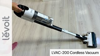 Levoit LVAC200 The Best Cordless Stick Vacuum Cleaner [upl. by Argile379]