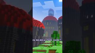 Chunk loader no Minecraft bedrock☠️minecraft minecraftshorts minecraftideias [upl. by Eltsryk354]