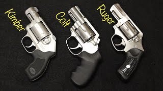 Colt King Cobra vs Kimber K6S vs Ruger Sp101 357 Revolvers [upl. by Isa589]