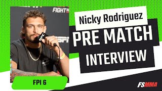 Nicky Rodriguez jokes about grappling matchup with Luke Rockhold [upl. by Aserehtairam]