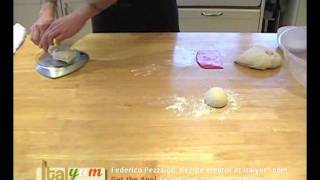 Cutting your Pizza dough into smaller balls [upl. by Essined939]