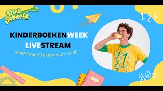 Dirk Scheele  Kinderboekenweek Live Stream [upl. by Bonina95]