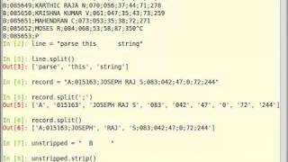 Parsing data  English [upl. by Yeleen]