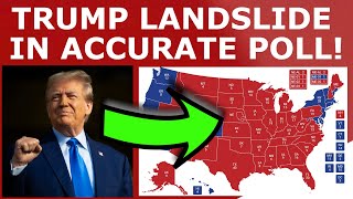 Americas Most Accurate Poll Shows a Trump LANDSLIDE [upl. by London]