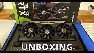 RTX 3070 TI EVGA FTW3 ULTRA UNBOXING [upl. by Nitsew306]