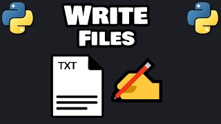 WRITE FILES using Python txt json csv ✍ [upl. by Hgielrahc983]