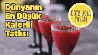 Düşük Kalorili Tatlı I Frambuazlı Pelte [upl. by Idnal572]