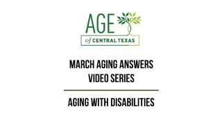 March Aging Answers Video Series [upl. by Vescuso739]