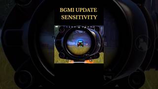 Best 4x Scope sensitivity 😱 shortsviral sensitivity bgmi newupdatesensitivity [upl. by Ause648]