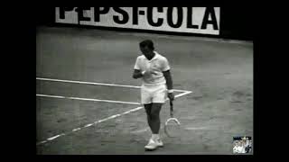 Roland Garros 1969 Final  Rod Laver 1 vs Ken Rosewall 3  Fragment [upl. by Lombard704]