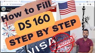 How to fill DS160 Form for USA F1 Visa   Complete Guide [upl. by Gargan]