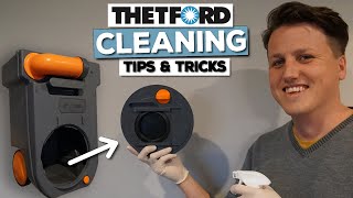 Thetford Cassette Toilet Cleaning Tips amp Tricks  How To Open [upl. by Lawtun795]