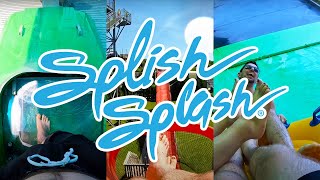 Every Major Ride at Splish Splash Water Park RANKED With OnRide Povs [upl. by Neimad209]