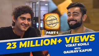 Virat Kohli On Dressing Room Music Dhawans Humour his Salesman Skills amp Dhoni I BwC S4E1  Part 1 [upl. by Opiuuk]