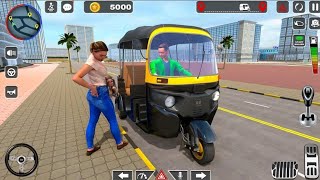 CNG Rickshaw Game TukTuk foryou gaming video Rahimbro99 [upl. by Dinny]