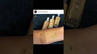 LOREAL PARIS  True Match Nude Hyaluronic Tinted Serum  Caramel Swatches is now Autumn Swatches [upl. by Noemis142]